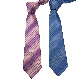  Solid Color Narrow Stripe Tie Men Jacquard Business Style Tie