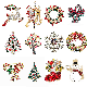  Fashion Accessories Christmas Full Rhinestones High Quality Brooch