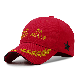 Pure Cotton Twill Sandwich Embroidery Sports Customize Baseball Cap