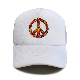  5 Panel Foam Trucker Hat Custom Printed Logo Net Trucker Hats Breathable Mesh Baseball Caps