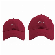 New Fashion Custom Spring Summer Adult Children Cotton Embroidery Logo Baseball Cap Sports Cap for Running