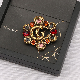  2023 Fashion Cc Designer Custom Jewelry Brooches and Pins Metal Luxury Brand Logo Women