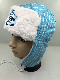  Winter Warm Protect Ear Sports Ski Bike Winter Cap Hat Acrylic Embroidery Original Stripe Hat Cap