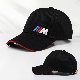 High Quality Custom Embroidered Logo Cotton Trucker Hat Adjustable Men Sport Dad Hat Baseball Cap manufacturer