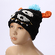  High Quality Cute Acrylic Dobby Children Knitted Winter Warm Cap
