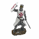  Custom European Medieval Vintage Souvenir Gift Armor Warrior Figurine Resin Knight Ornament Statue for Home Decoration