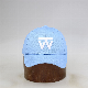  Zuyin High Quality Classic Light Blue Sports Hats Men Cotton 6 Panel 3D Embroidered Logo Custom Baseball Cap