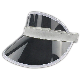  Wholesale Custom Polyester Plastic Unisex Summer Transparent Empty Top Sun Visor Cap PVC