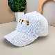 Leisure Flower Embroidery Baseball Cap
