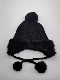  Wholesale Factory Knitted fashion Acrylic with Plush Ball Cap