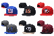  High Quality Wholesale Promotion Custom Cap Hat Embroidery Printing Logo 5/6 Panels Fashion Hip-Hop Fitted Dad Cap Flat Brim Cap/ Baseball Snapback Cap for Men