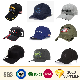  Wholesale OEM Custom Logo 100% Cotton Sport Embroidery Baseball Golf Cap Customized Summer Fashion Printing Camouflage Straw Mesh Plain Sun Golf Hat