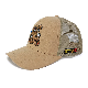  Wholesale 6 Panel Suede and Mesh Baseball Trucker Hat