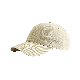 Logo Embroidered Washed Cotton Baseball Cap 100% Cotton Hat
