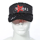 Hot Sell Black Designed Running Baseball Sublimation Polyester Visor Hat