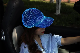  Custom Luminous 7 Colors Rave Unisex Sports Hat Fiber Optic DJ Party Glowing LED Light up Baseball Cap