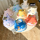  2023 Summer Children′s Empty Hat Printed Animal Large Visor Cap