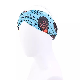  Europe and United States Fashion Sports Hairband Yoga Bundle Sweat-Absorbing Headband New Ladies Wide-Brimmed Printed Headwear