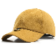 Factory Custom Logo Sports Baseball Hat Suede Running Cap
