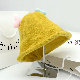  Chunky Colorful Winter Knitted Warm Soft Kids Cute Wool Cashmere Bucket Cap Hats for Children