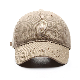  Waterproof Sports Baseball Cap, Rubber Logo Performance Dad Hat