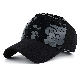  Customize Wholesale 100% Cotton Bling Mermaid Adjustable Mesh Party Trucker Sequin Caps