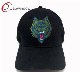  OEM Black Baseball Hat/Cap with 3D Embroidery (02241)