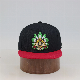  Wholesale Customized 100% Wool Sports Adjustable Embroidery Logo Flat Brim Snapback Unisex Baseball Cap