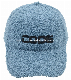  Wholesale Blue Lamb Wool Baseball Caps with Three-Dimensional Embroidery BSCI, Oeko Tex
