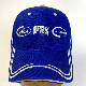  Factory Wholesale Custom Team Racing Hat Embroidery Logo Curve Brim 6 Panel Baseball Cap