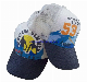  Paper Straw Knitting Panel Print 5 Panel Snapback Trucker Cap