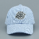 White Children Baseball Caps with Logo manufacturer