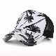  Wholesale 100% Polyester Fashion Adjustable Mesh Trucker Printing Outdoor Beach Coconut Tree Cap
