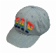  Denim Fabric Multi-Color Towel Letters Logo Pattern Embroidery Children′s Baseball Cap