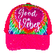 Wholesale Fashion Sublimation Printing Glitter Peak Sports Baseball Cap