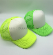  Fluorescence Green Foam Mesh Trucker Baseball Caps