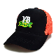 Custom Velvet Trucker Hats Suede Mesh Baseball Caps Curved Brim Trucker Cap