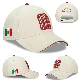  2024 New Mexico Baseball Caps Emboridered Sun Hats Mens Womens Snapback Caps Custom Beige Green