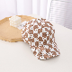 Autumn Fashion Checkered Smiley Face Pattern Printing Baseball Caps manufacturer