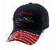 Baseball Cap with Embroidery Customized Brushed Cotton 6 Panel Promotion Hat with Metal Buckle Fashion Sports Hat Trucker Cap manufacturer