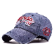  100% Cotton Adjustable Customer Brand Logo Embroidery Sports Baseball Cap