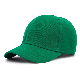  Wholesale Unisex Fashion Corduroy Customized 3D Embroidery Logo Sports Cap Hat Baseball Cap