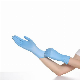  China Manufacturer Medical Examination Blue Disposable Nitrile Glove Powder-Free