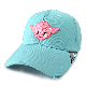  Custom Embroidery Patch Design Distressed Cotton Baseball Cap