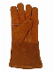  Cow Split Leather Gloves, Work Gloves for Welding Industry Worker