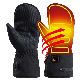  Electric Heated Gloves Woman Heated Ski Gloves Heated Mittens Winter Outdoor Warm Gloves with Rechargeable Lithium Battery
