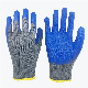  10g Polycotton Latex Wrinkling Safety Work Rubber Protective Gloves