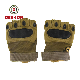  Fingerless Climbing Outdoor Sport Workout Hunting Shooting Combat Half Finger Tactical Gloves