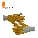  Custom Exceptional Comfort Soft Yellow Jersey Cotton Nitrile Coated Outdoor Gardening DIY Handjob Gloves Guantes Luvas CE 4121