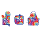 Wholesale Cotton Kitchen Oven Mitts Mats Apron Set Custom Oven Mitts